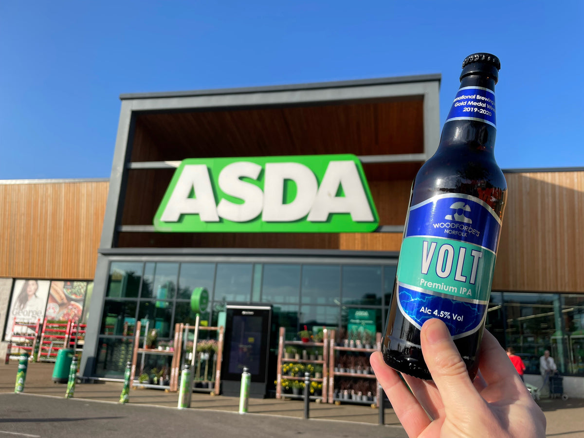 Asda builds on quality beer range with Woodforde's American IPA Volt