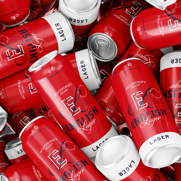 English Lager (12x440ml) - Woodforde's Brewery