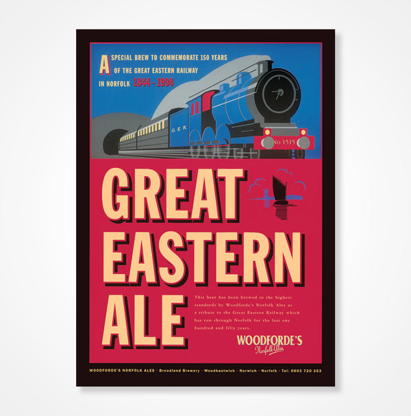 Great Eastern Poster - Woodforde's Brewery