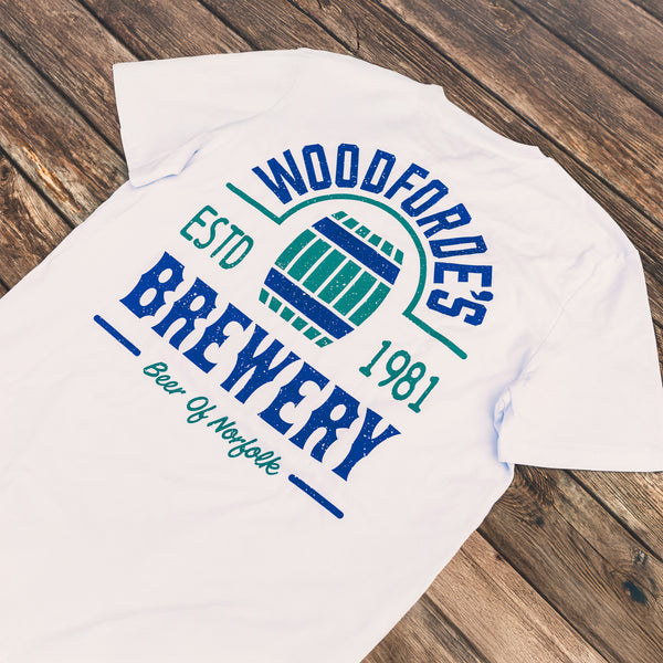 WOODFORDE'S BREWERY BARREL T-SHIRT - Woodforde's Brewery