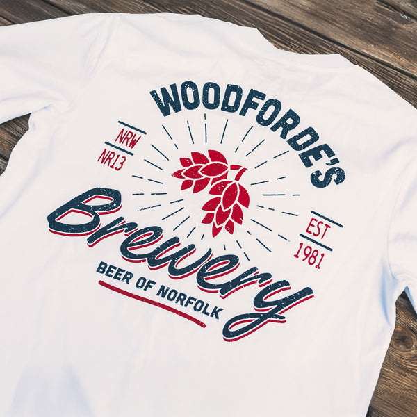 WOODFORDE'S BREWERY HOP T-SHIRT - Woodforde's Brewery