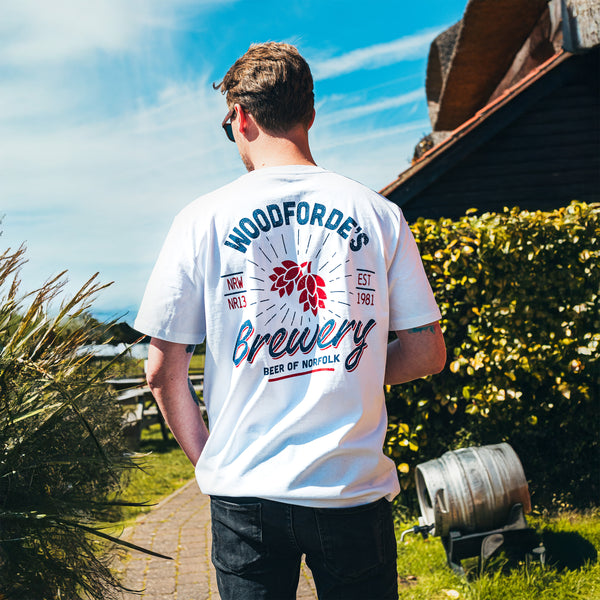 WOODFORDE'S BREWERY HOP T-SHIRT - Woodforde's Brewery