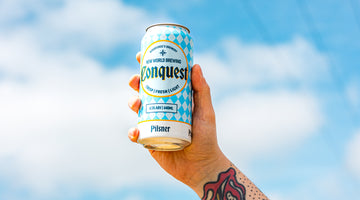 New World Brewing Welcomes Conquest Pilsner.