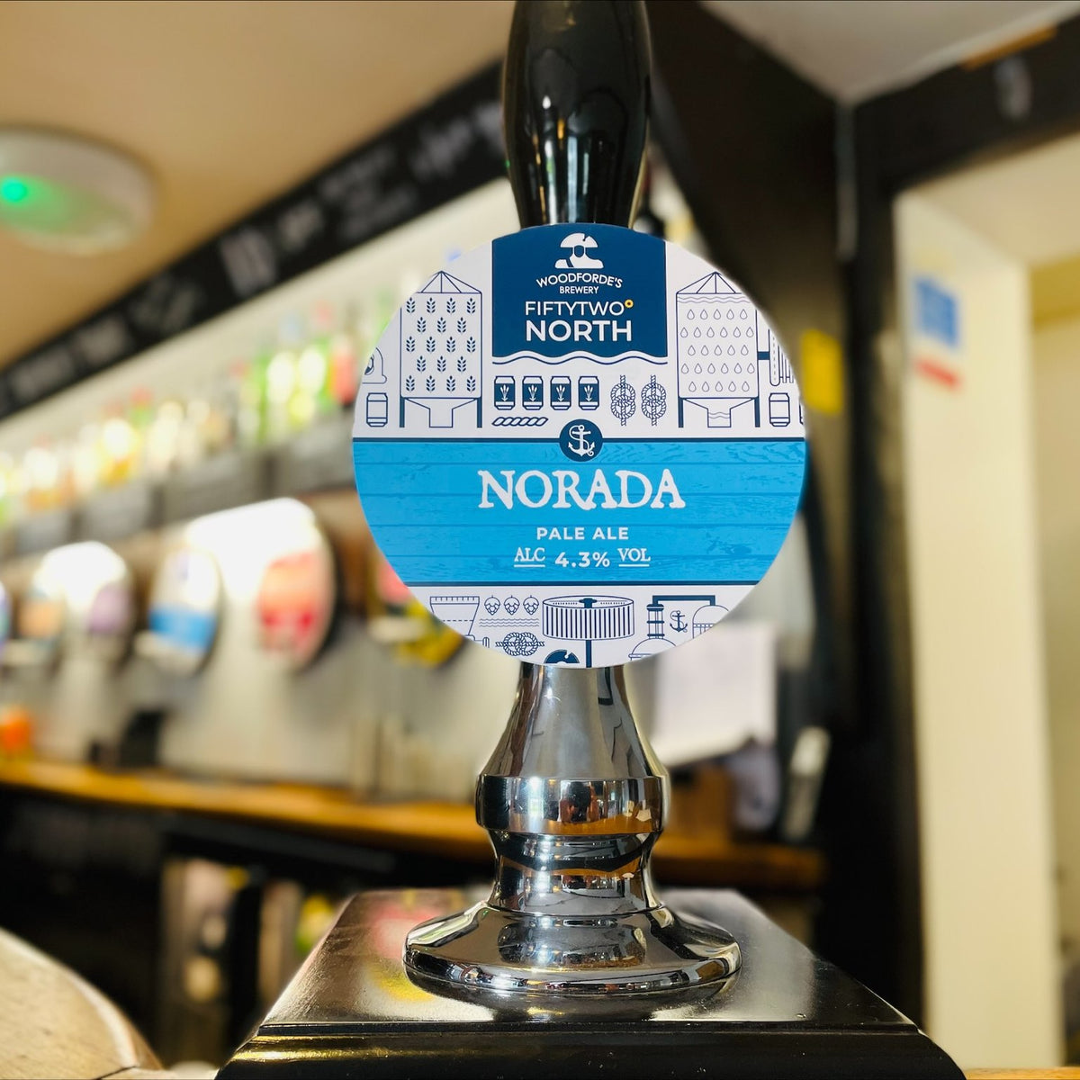 Norada – August seasonal – Woodforde's Brewery