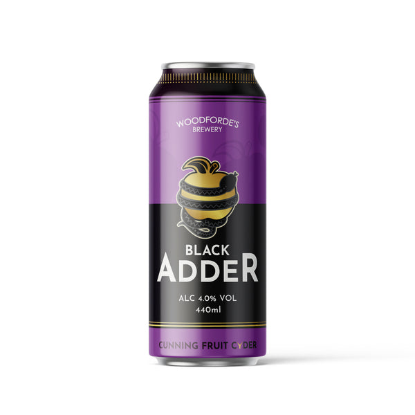 Black Adder Cider - Woodforde's Brewery