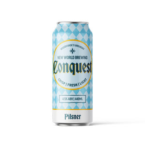 Conquest Pilsner - Woodforde's Brewery
