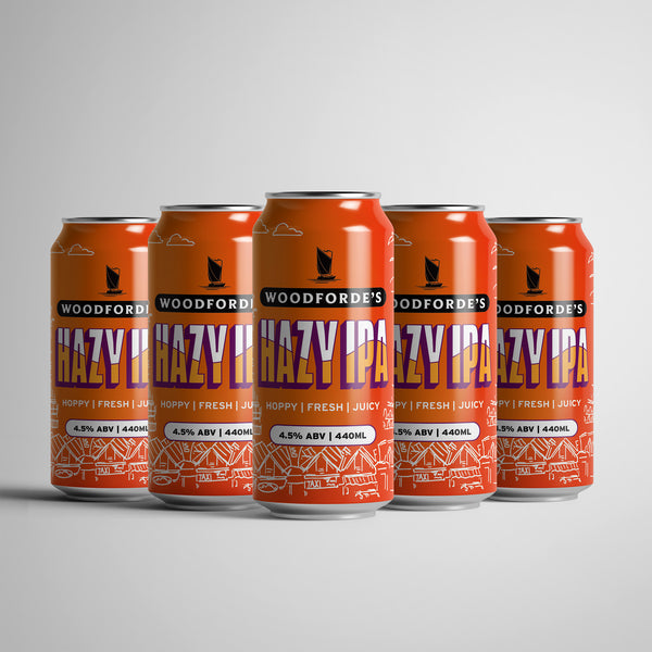 Hazy IPA (12x440ml) - Woodforde's Brewery