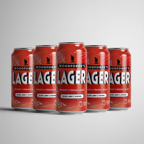 Woodforde's Lager (12x440ml)