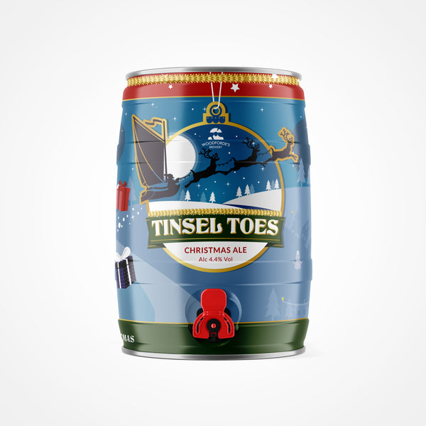 Tinsel Toes 5L Mini Keg