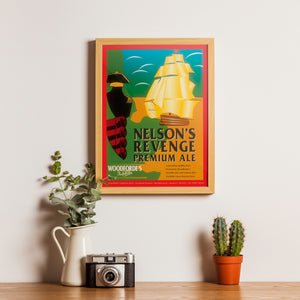 Nelson's Revenge Poster - Woodforde's Brewery