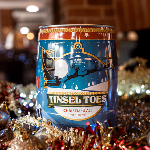 Tinsel Toes 5L Mini Keg - Woodforde's Brewery