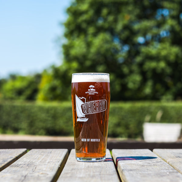 Wherry Pint Glass - Woodforde's Brewery