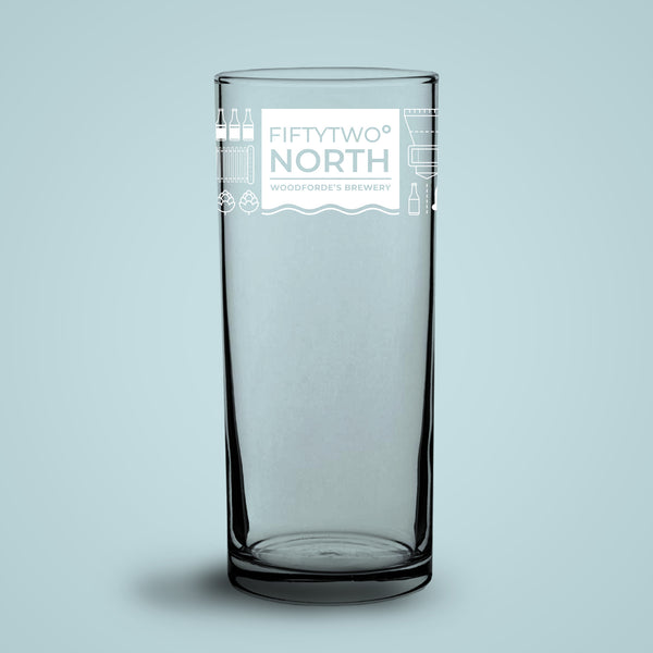 FIFTYTWO° NORTH Pint Glass (7261879533741)